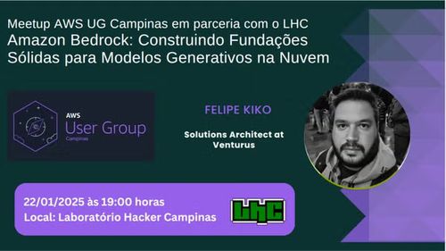 Meetup: Desbravando o Potencial da IA Generativa com Amazon Bedrock