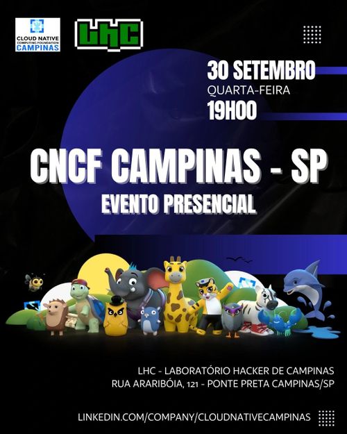 CNCF Campinas SP - Meetup Presencial