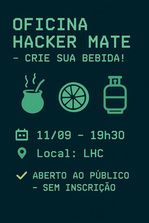Produzindo Hacker Mate do LHC